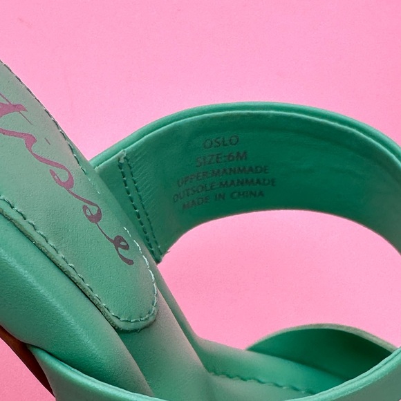 Matisse Oslo Sandal - Green size 6 💚 Never Worn - Picture 6 of 9